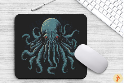 Monster Octopus Mouse Pad