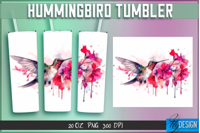 Hummingbird Tumblers Wrap 20 oz v.1