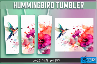 Hummingbird Tumblers Wrap 20 oz v.1