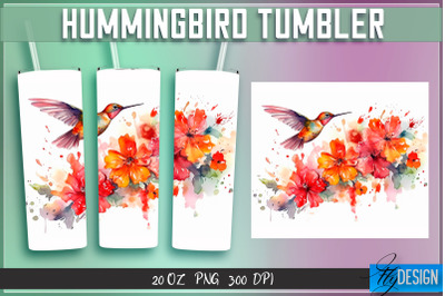 Hummingbird Tumblers Wrap 20 oz v.1