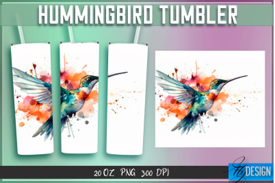 Hummingbird Tumblers Wrap 20 oz v.1