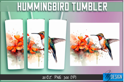 Hummingbird Tumblers Wrap 20 oz v.1