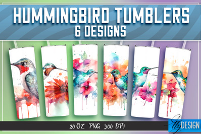 Hummingbird Tumblers Wrap 20 oz v.2