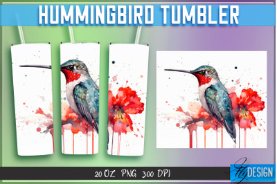 Hummingbird Tumblers Wrap 20 oz v.2