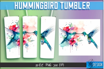 Hummingbird Tumblers Wrap 20 oz v.2