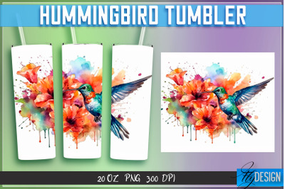 Hummingbird Tumblers Wrap 20 oz v.2