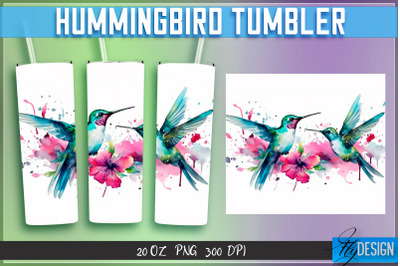 Hummingbird Tumblers Wrap 20 oz v.2