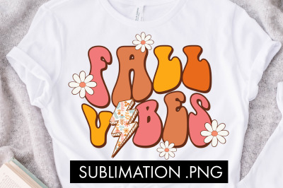 Fall Vibes PNG Sublimation