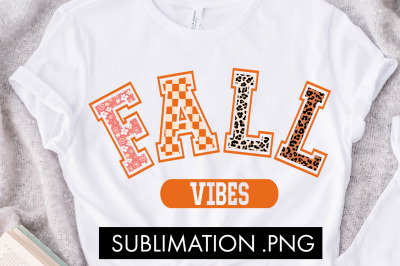 Fall Vibes PNG Sublimation