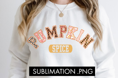 Pumpkin Spice PNG Sublimation