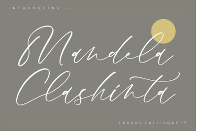 Mandela Clashinta - Luxury Calligraphy