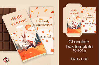 Chocolate box template