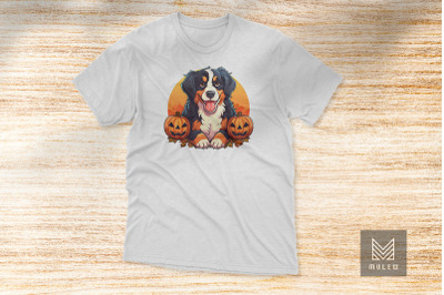 Cute Bernese Mountain Dog Halloween