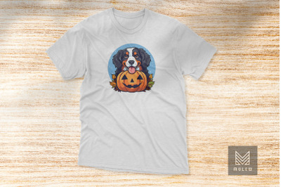 Cute Bernese Mountain Dog Halloween