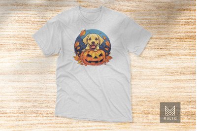 Cute Labrador Retriever Dog Halloween