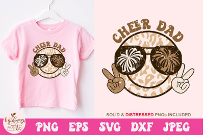Cheer Dad SVG, sports sublimation