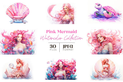Pink Mermaids