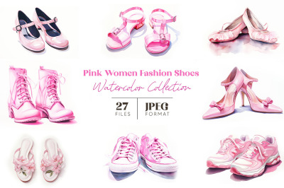 Pink Women Fashion Shoes