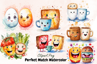 Perfect Match Watercolor Sublimation