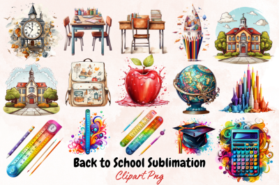 Back to School Sublimation Bundle