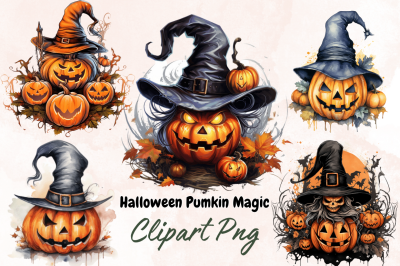 Halloween Pumpkin Magic Sublimation