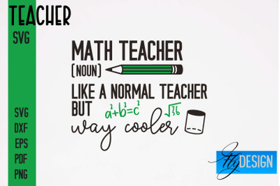 Teacher SVG Design | Funny Quotes SVG Design | School SVG