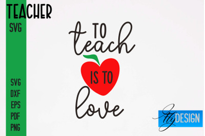 Teacher SVG Design | Funny Quotes SVG Design | School SVG