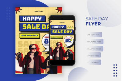 Happy Sale Day - Flyer