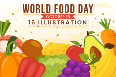 16 World Food Day Illustration