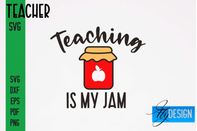 Teacher SVG Design | Funny Quotes SVG Design | School SVG