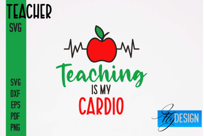 Teacher SVG Design | Funny Quotes SVG Design | School SVG