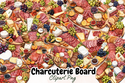 Charcuterie Board Collection Sublimation