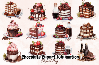 Chocolate Clipart Sublimation