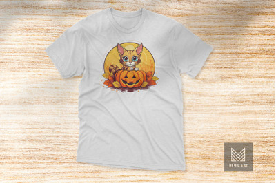 Bengal Cat Halloween Sublimation