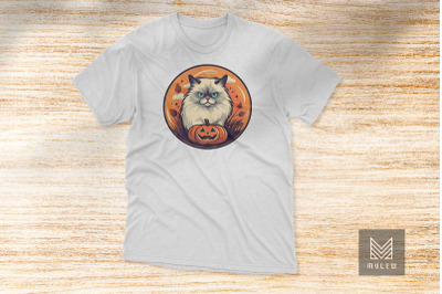 Himalayan Cat Halloween Sublimation