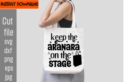 Keep The Aranara On The Stage SVG cut file&2C;Do Not Disturb Shopping In