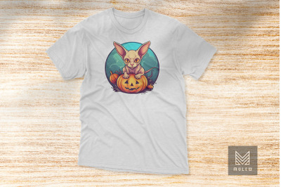 Sphynx Cat Halloween Sublimation