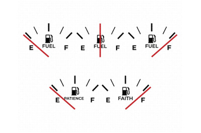 Fuel Gauge SVG
