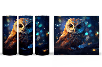 Owl Tumbler Sublimation. Owl Tumbler Design