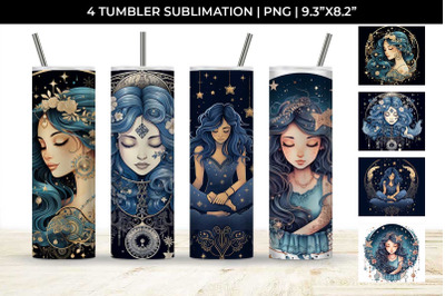 Luna Boho Goddess - Enchanting Tumbler Wrap Bundle