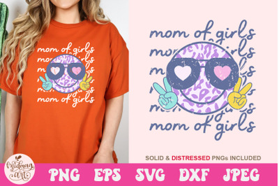 Mom of girls SVG, Mom Sublimation