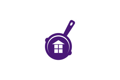 home cooking vector template logo design