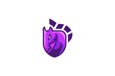 horse vector template logo design