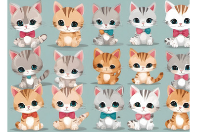 Cute Baby cat Animals Sublimation