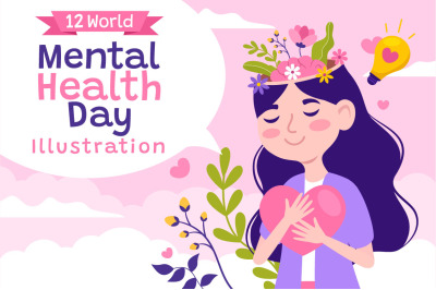 12 World Mental Health Day Illustration