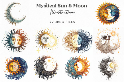 Mystical Sun &amp; Moon