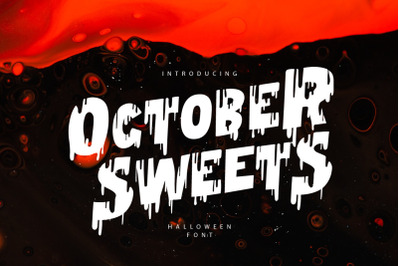 October Sweets