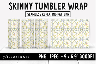 Fairy Skinny Tumbler Wrap | Floral Tumble Wrap