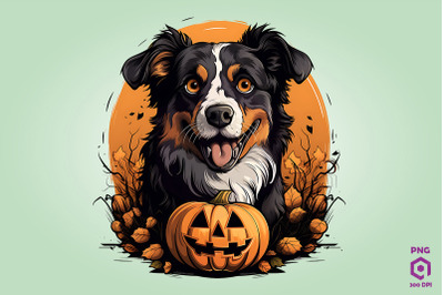 Halloween Australian Shepherd Dog 1