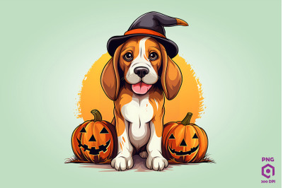 Halloween Beagle Dog